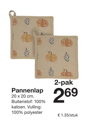 Promotie: Pannenlap