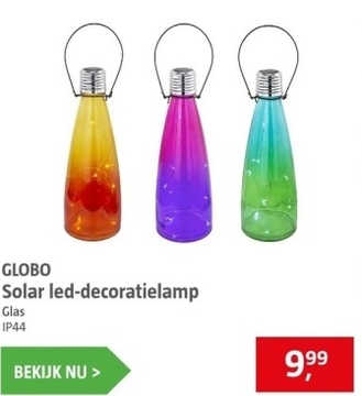 Aanbieding: Solar led - decoratielamp