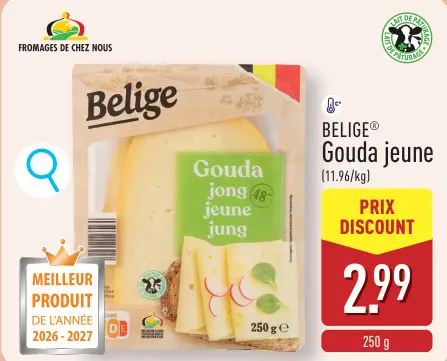 Offre: Belige Gouda jeune