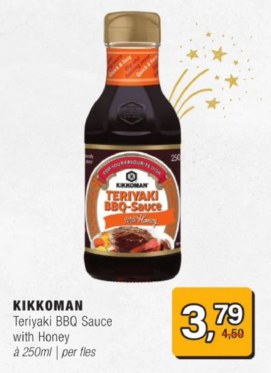 Aanbieding: Teriyaki BBQ-Sauce with Honey