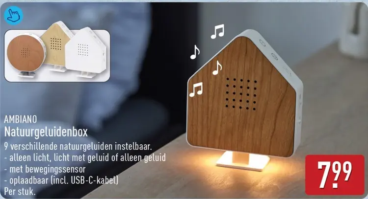 Aanbieding: Natuurgeluidenbox
