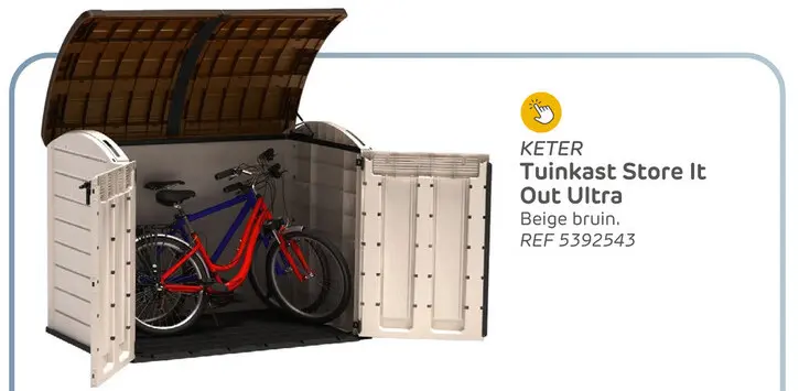 Aanbieding: Tuinkast Store It Out Ultra