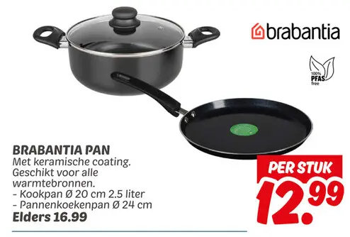 Aanbieding: Brabantia pan