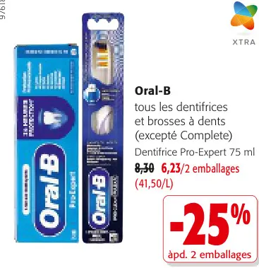 Offre: Dentifrice Pro-Expert