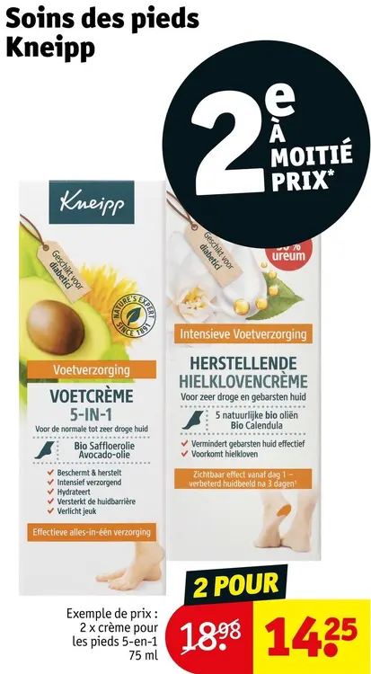 Offre: Soins des pieds