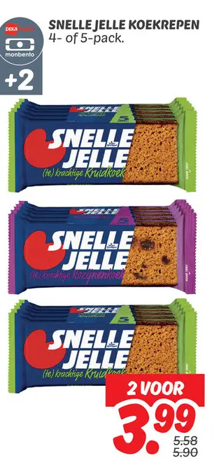 Snelle jelle koekrepen