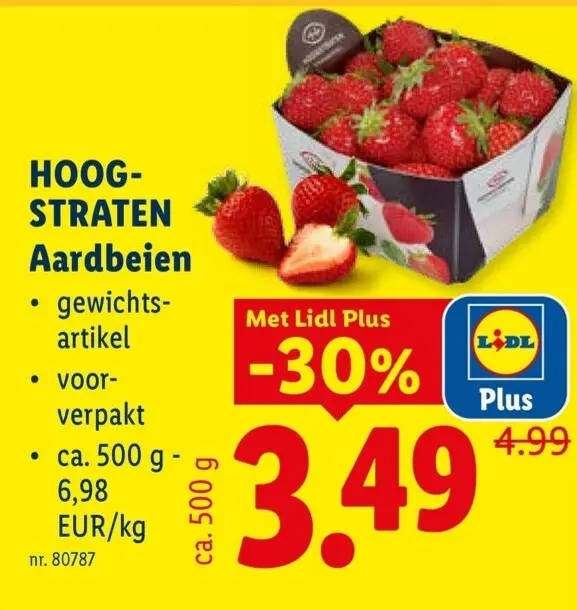 Promotie: Hoogstraten Aardbeien
