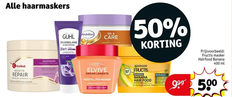 Aanbieding: Alle haarmaskers