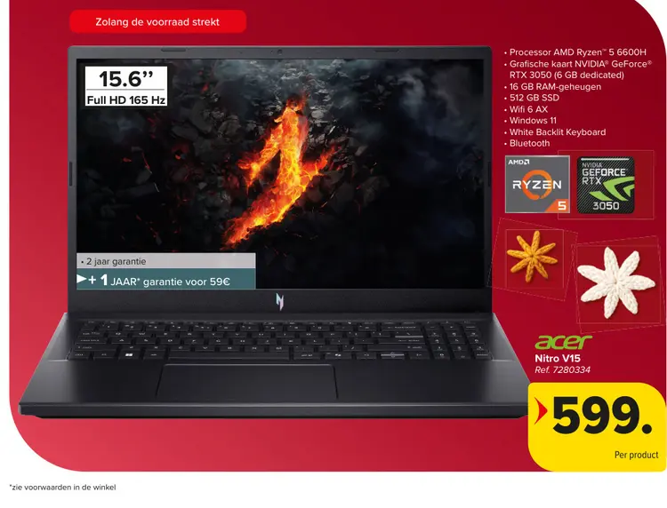 Promotie: Nitro V15