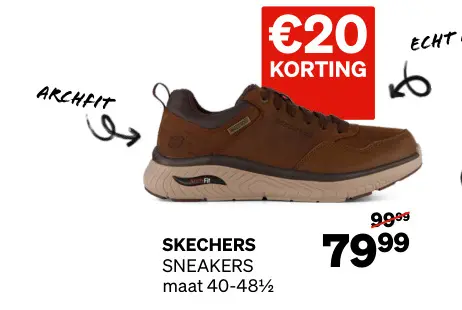 Aanbieding: Skechers sneakers