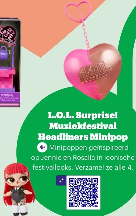 Aanbieding: Muziekfestival Headliners Minipop