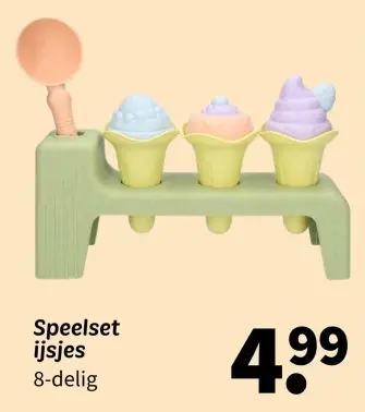 Promotie: Speelset ijsjes
