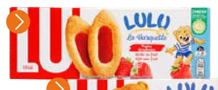 Offre: LULU L'Ourson Fraise, Chocolat ou Lait 5 x 30 g ou La Barquette Fraise 120 g