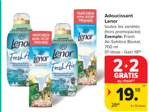 Offre: Adoucissant