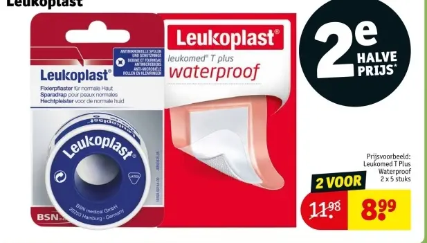 Aanbieding: Leukoplast leukomed T plus waterproof