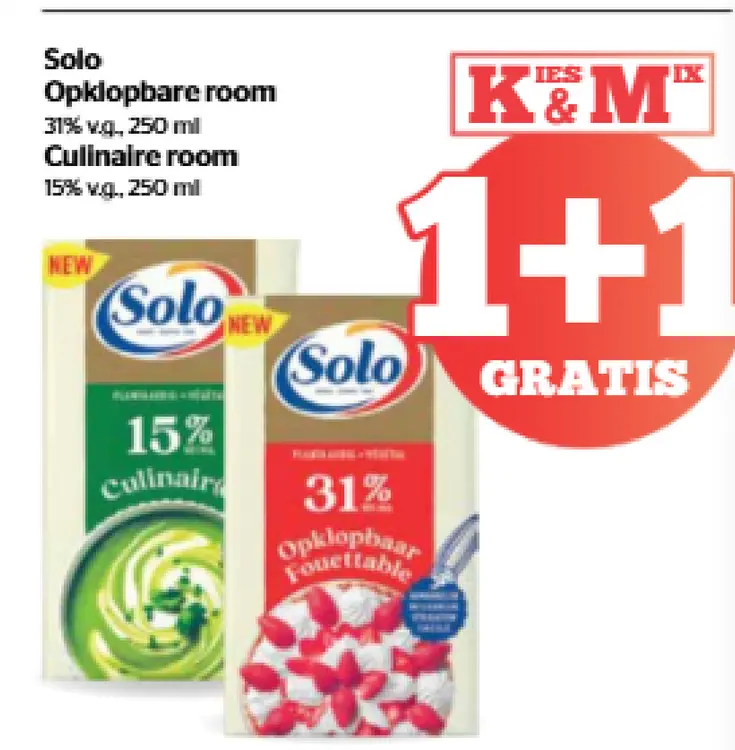 Promotie: Opklopbare room, Culinaire room