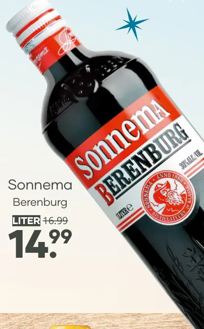 Aanbieding: Sonnema Berenburg
