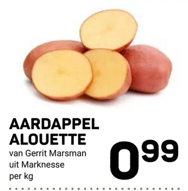 Aanbieding: Aardappel alouette