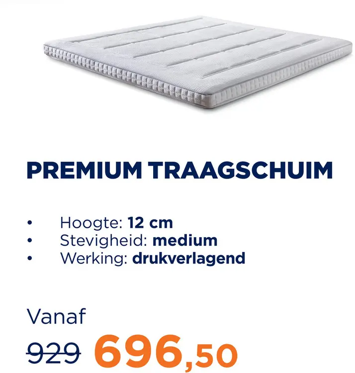 Aanbieding: Premium traagschuim