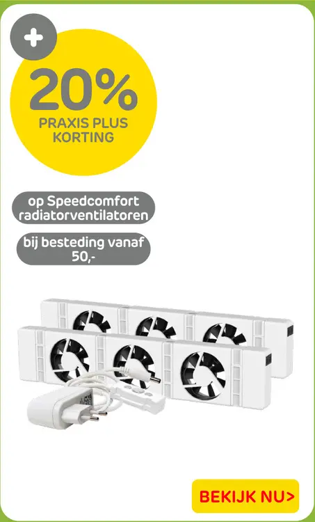 Aanbieding: Speedcomfort Radiatorventilatoren