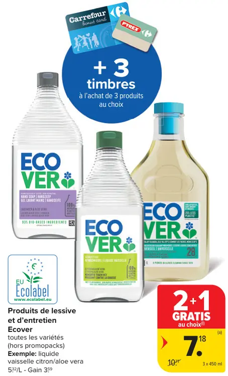 Offre: Produits de lessive et d'entretien