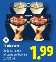 Aanbieding: IJsdessert