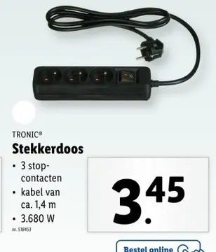 Aanbieding: Stekkerdoos