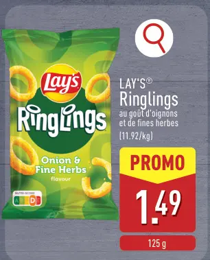 Offre: LAY'S® Ringlings