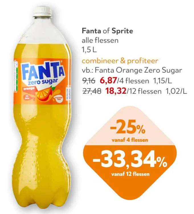 Promotie: Fanta of Sprite