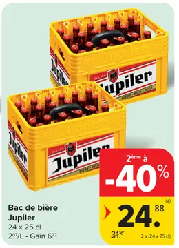 Offre: Bac de bière