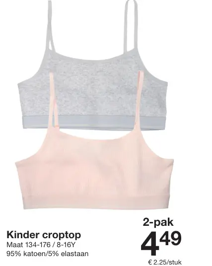 Promotie: Kinder croptop