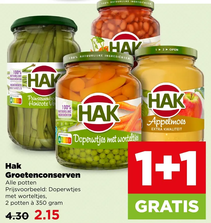 Aanbieding: Groetenconserven