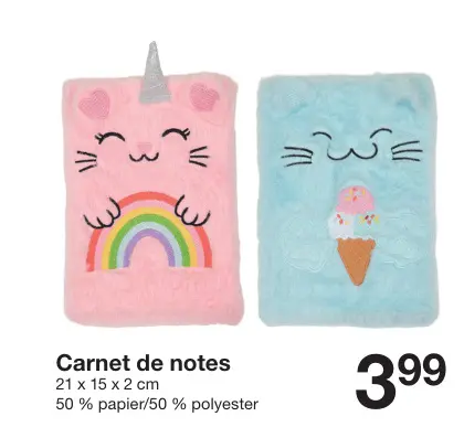 Offre: Carnet de notes