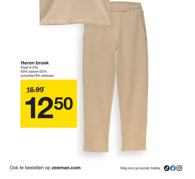 Aanbieding: Heren broek