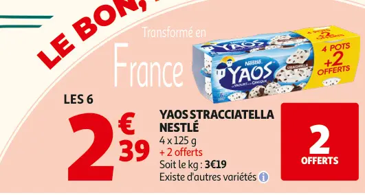 Offre: Yaos stracciatella