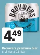 Aanbieding: Brouwers premium bier