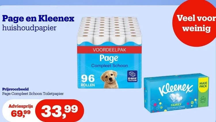 Promotie: Compleet Schoon Toiletpapier