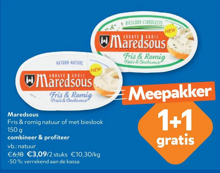 Aanbieding: Maredsous Fris & Romig