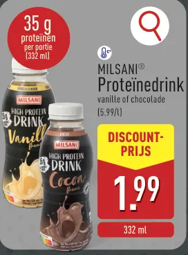 Promotie: Proteïnedrink