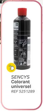 Offre: Colorant universel peinture sencys noir 250ml