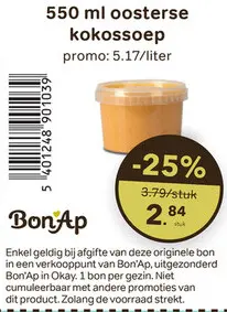 Promotie: Oosterse kokossoep