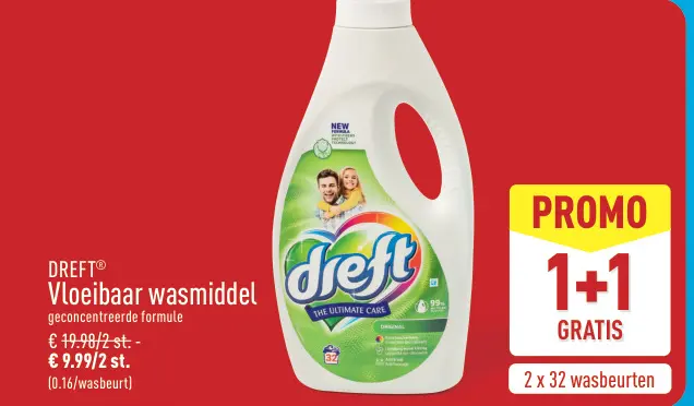 Promotie: Vloeibaar wasmiddel