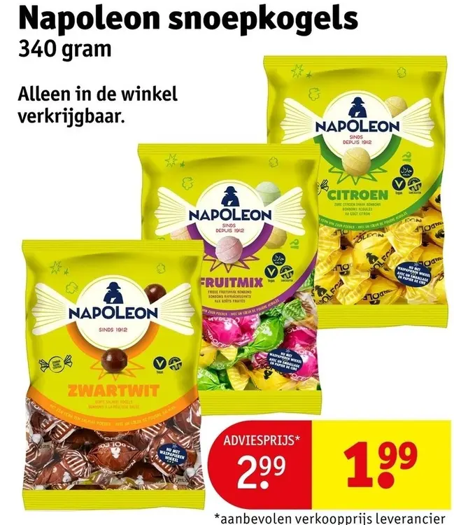 Aanbieding: Snoepkogels