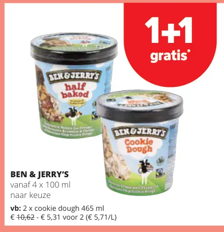 Promotie: Ben & Jerry's
