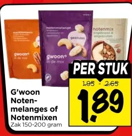 Aanbieding: Notenmelanges of Notenmixen