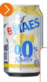 Promotie: Maes 0.0% Radler Citroen
