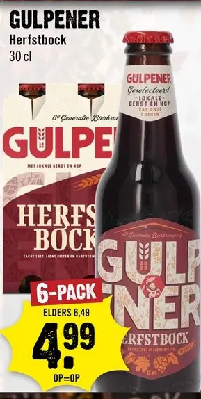 Aanbieding: Gulpener Herfstbock