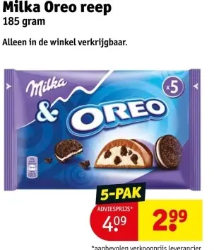 Aanbieding: Oreo reep