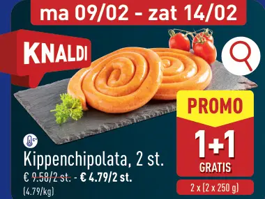 Promotie: Kippenchipolata