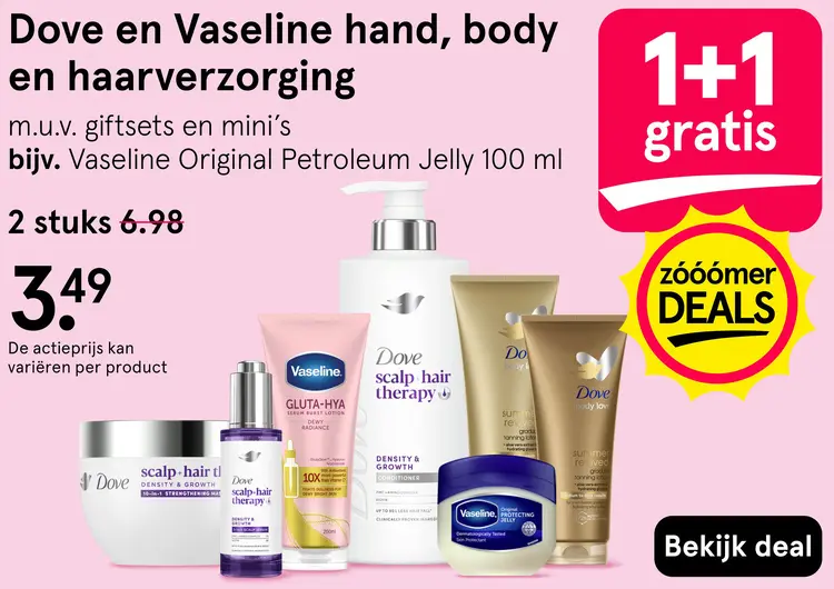 Aanbieding: Hand, body en haarverzorging
